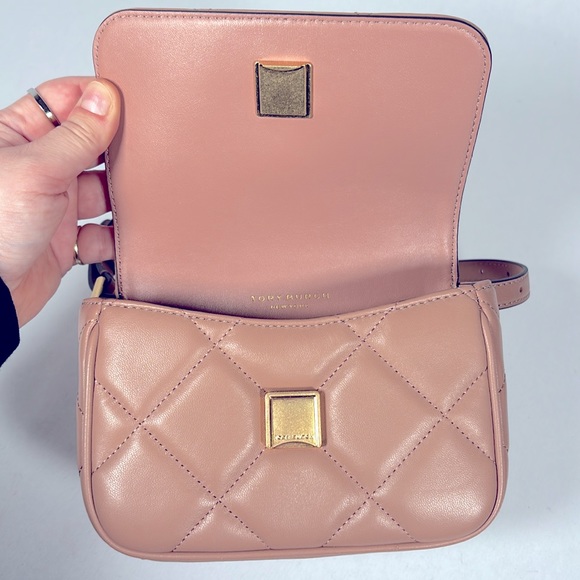 Tory Burch Belt Bag Blush Pink Leather Gold Tone Hardware - Picture 4 of 7